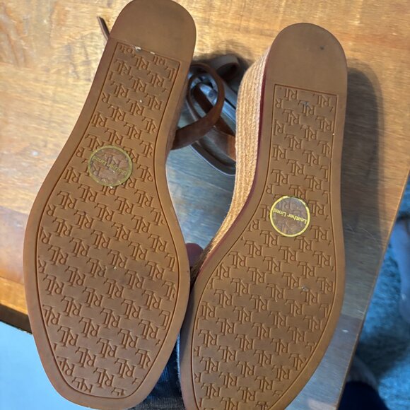 Ralph Lauren Wedge Sandals - Picture 3 of 4